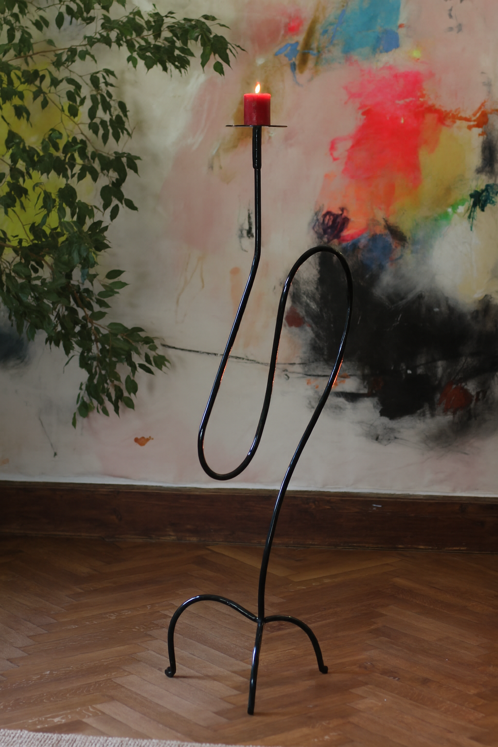 PASTA BASTA SPAGHETTI CANDLE STAND