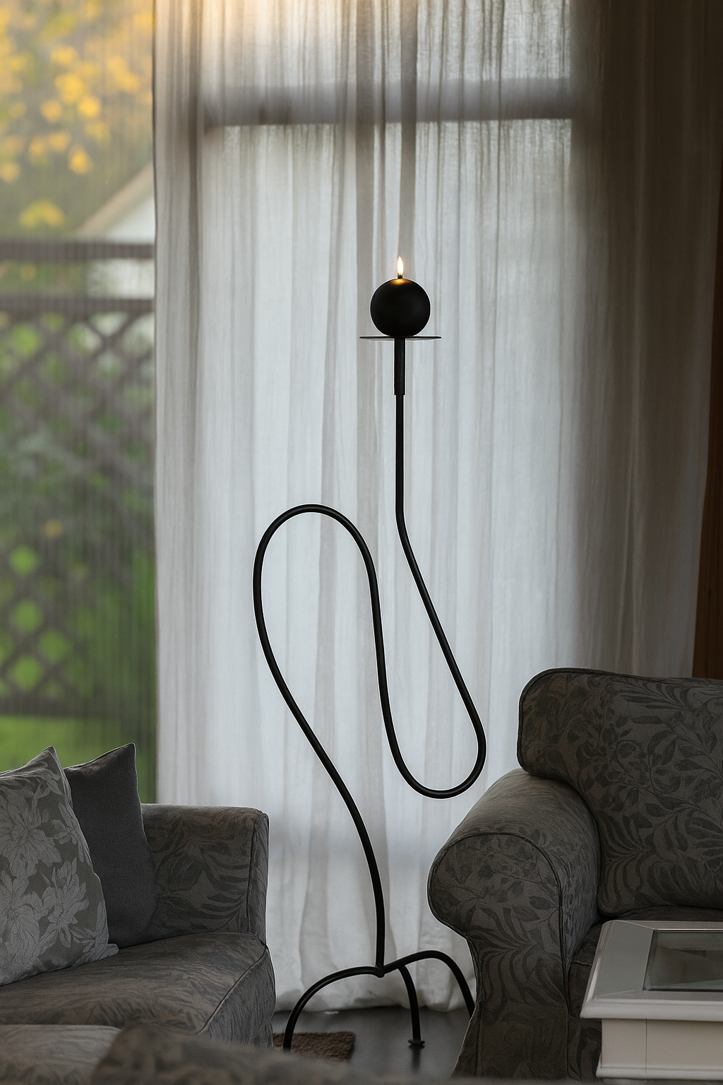 PASTA BASTA SPAGHETTI CANDLE STAND