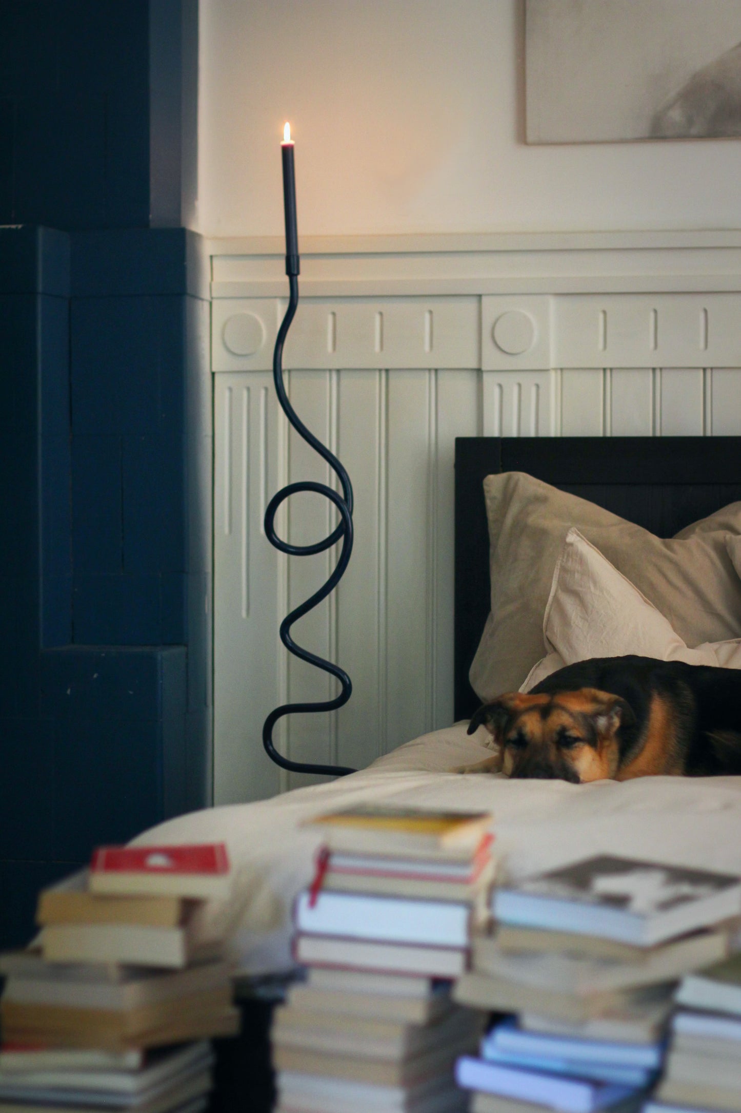 PASTA BASTA SPAGHETTI CANDLE STAND