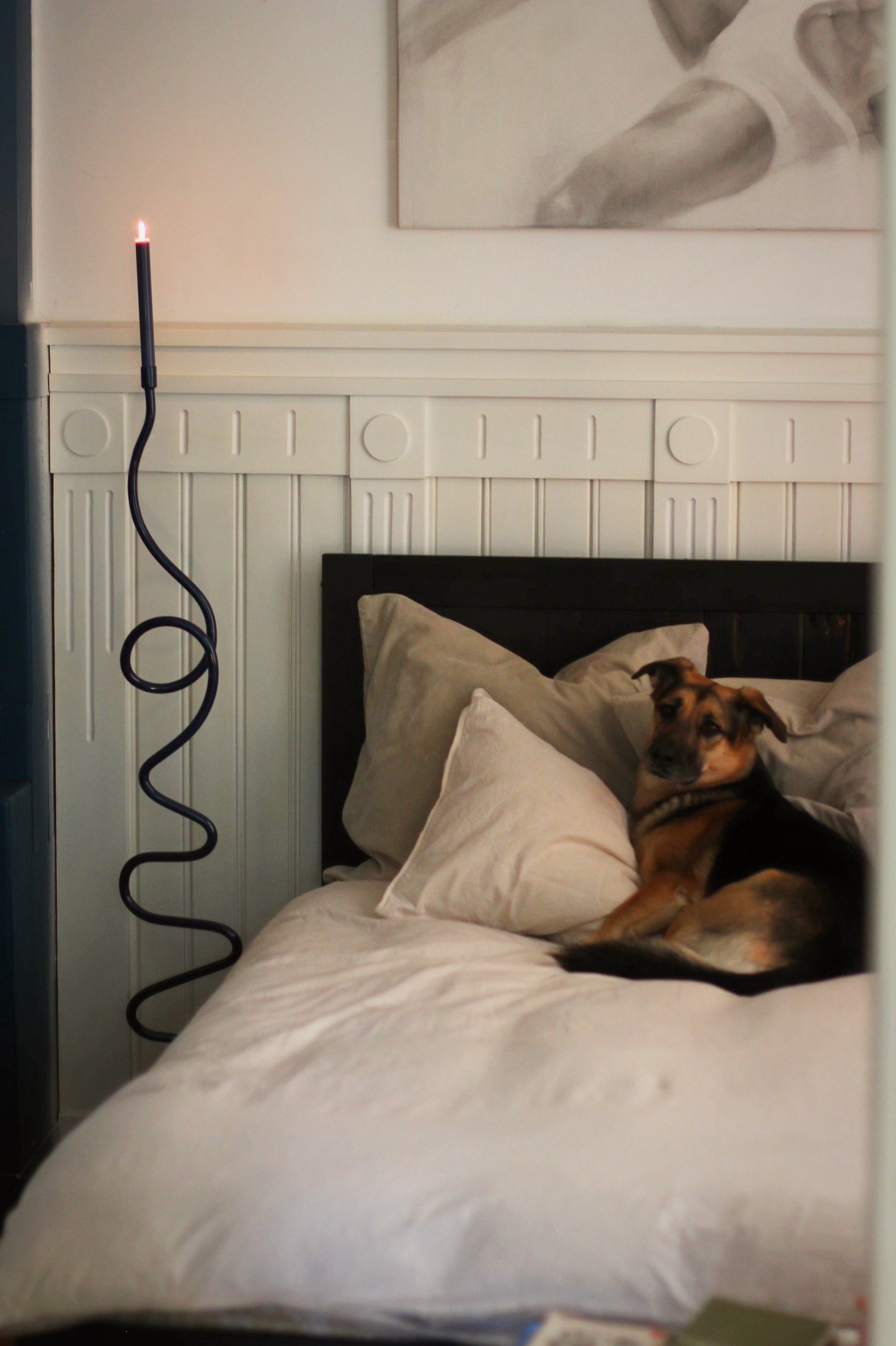 PASTA BASTA SPAGHETTI CANDLE STAND