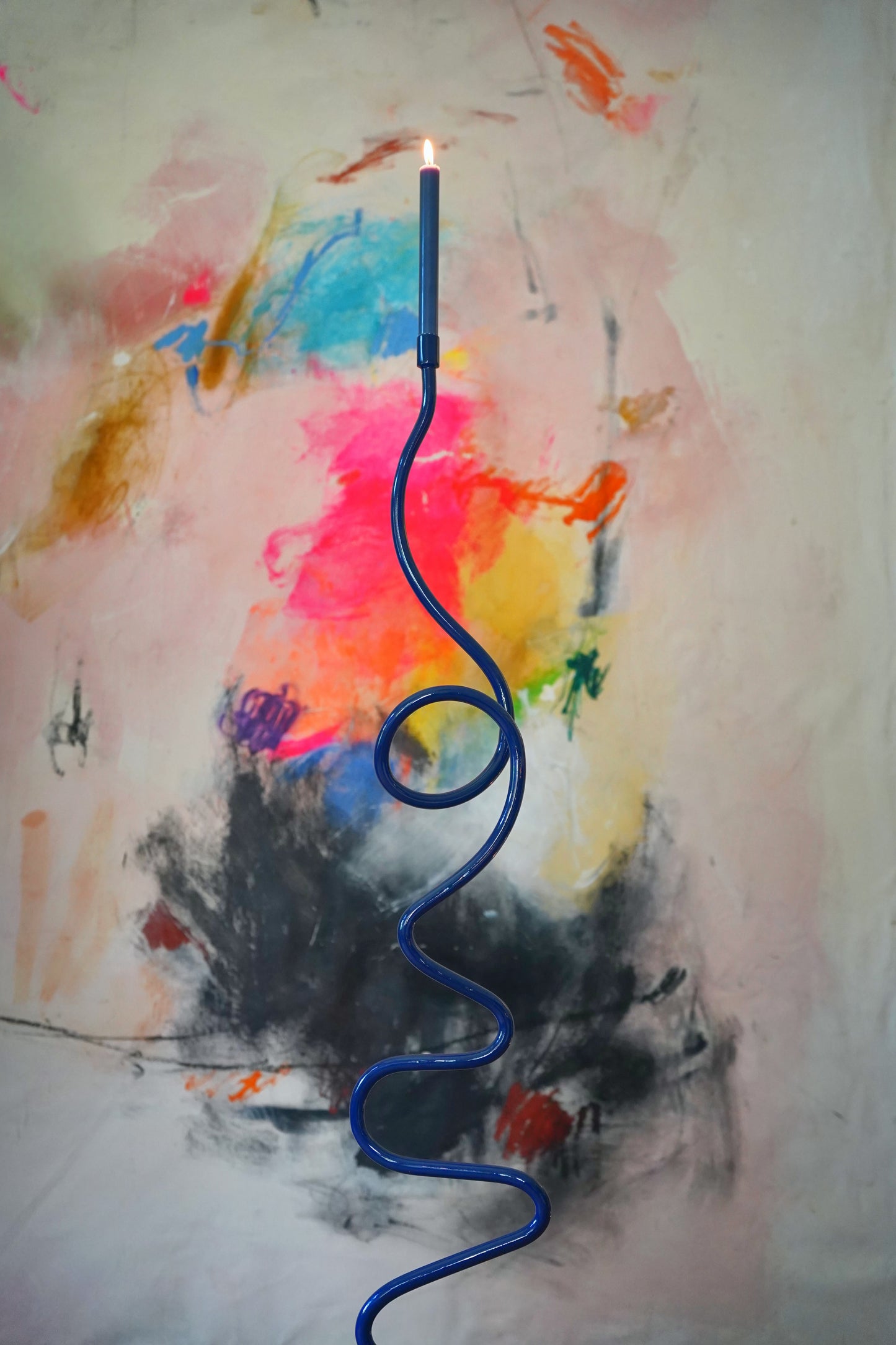 PASTA BASTA SPAGHETTI CANDLE STAND