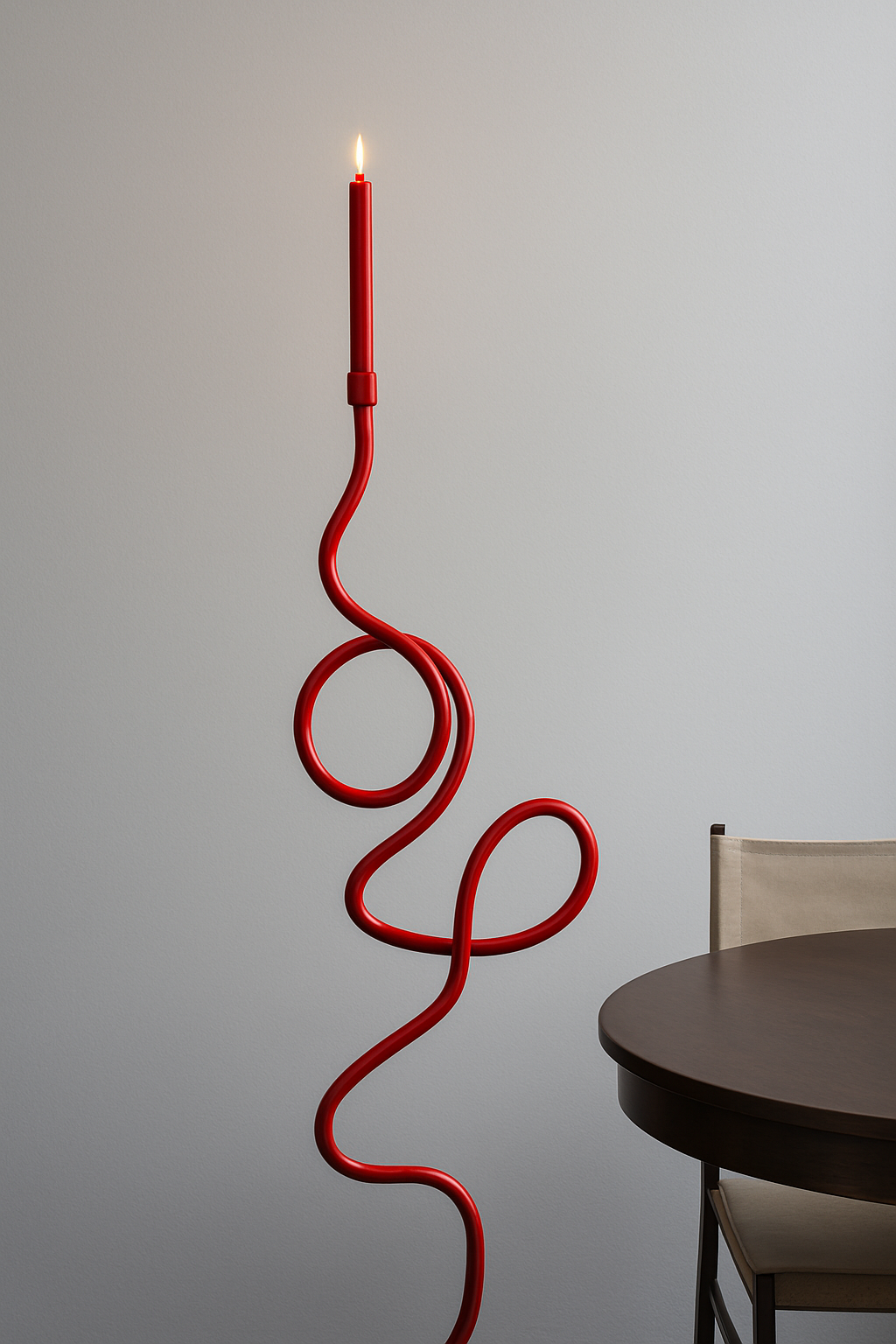 PASTA BASTA SPAGHETTI CANDLE STAND