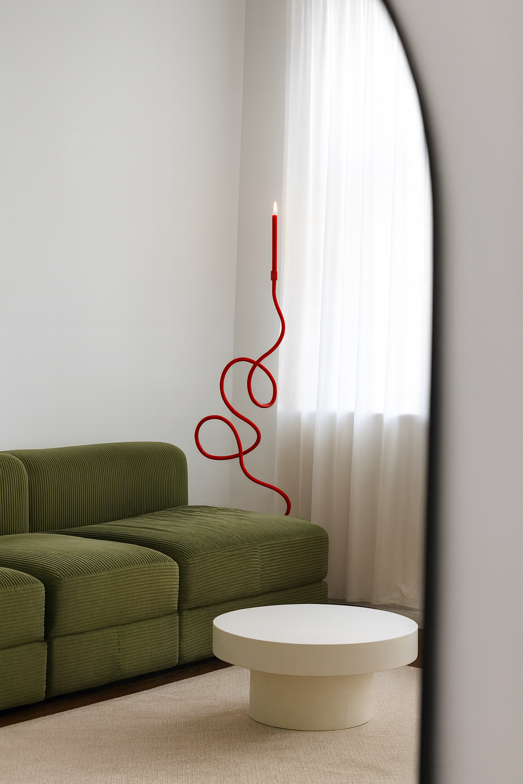 PASTA BASTA SPAGHETTI CANDLE STAND