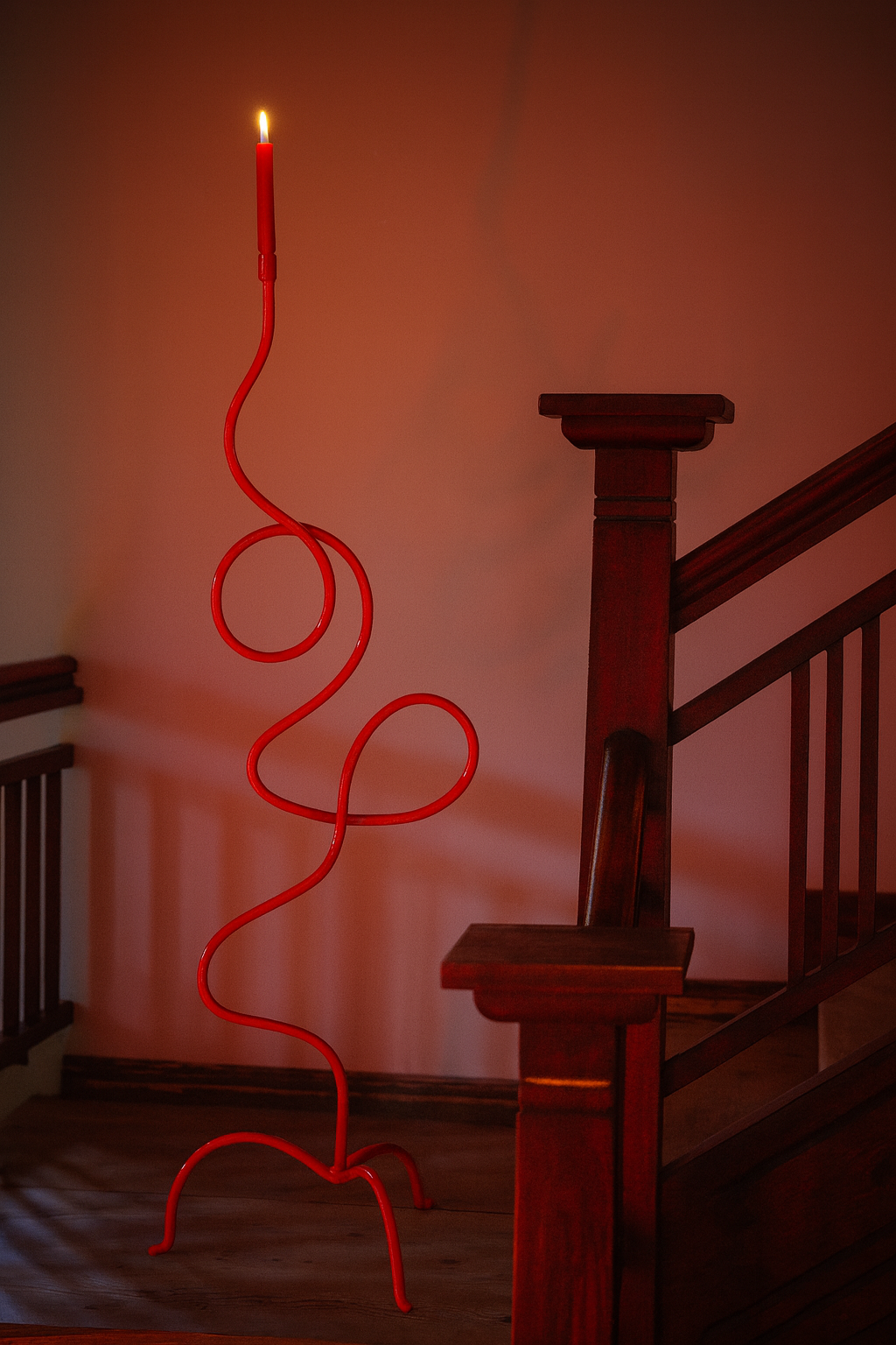 PASTA BASTA SPAGHETTI CANDLE STAND