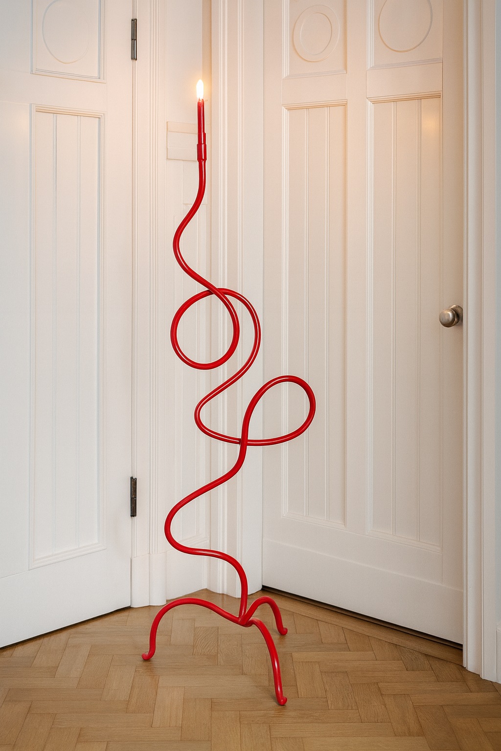 PASTA BASTA SPAGHETTI CANDLE STAND